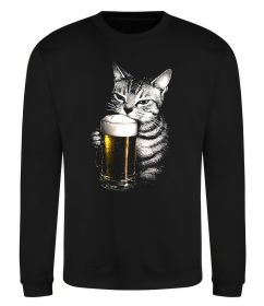 Свитшот Кіт з пивом
