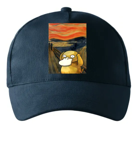 Кепка Psyduck scream Темно-синий фото