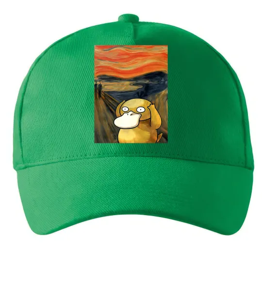 Кепка Psyduck scream Зеленый фото