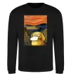 Свитшот Psyduck scream Черный Свитшот Psyduck scream Черный фото