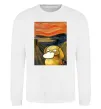 Свитшот Psyduck scream Белый Свитшот Psyduck scream Белый фото