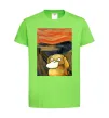 Дитяча футболка Psyduck scream Лаймовий фото