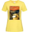 Женская футболка Psyduck scream Лимонный фото