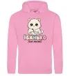 Мужская толстовка (худи) Миле кошеня Розовый фото