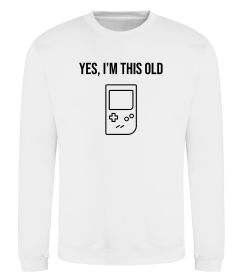 Свитшот I`m this old Tetris