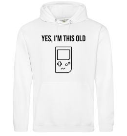 Мужская толстовка (худи) I`m this old Tetris