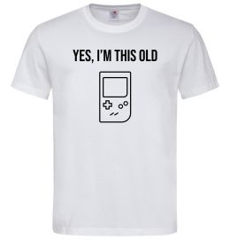 Чоловіча футболка I`m this old Tetris