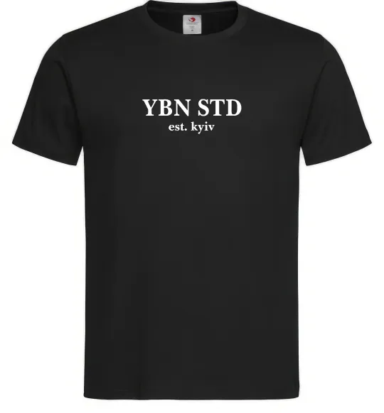 Мужская футболка YBN STD Черный фото
