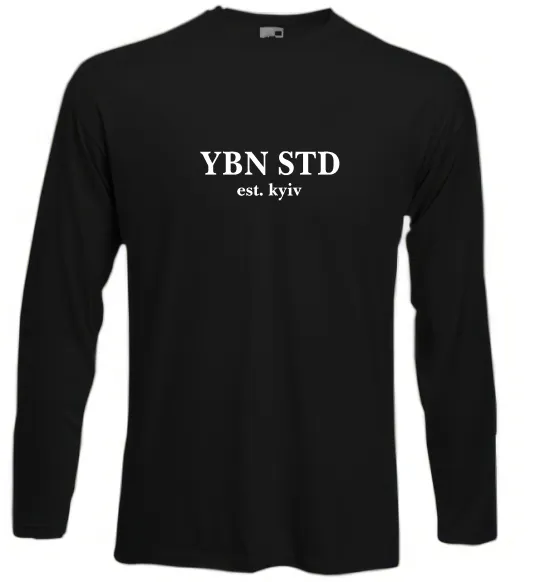 Лонгслив YBN STD Черный фото