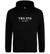 Мужская толстовка (худи) YBN STD Черный фото