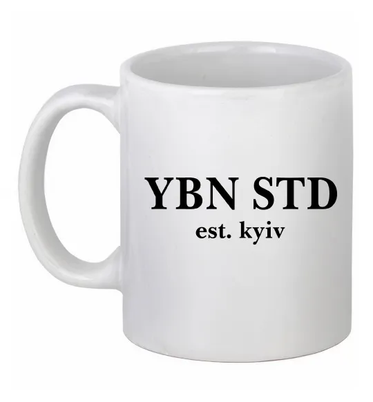 Чашка керамическая YBN STD Белый фото