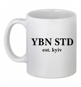 Чашка керамическая YBN STD Белый фото
