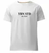 Мужская премиум футболка YBN STD Белый фото