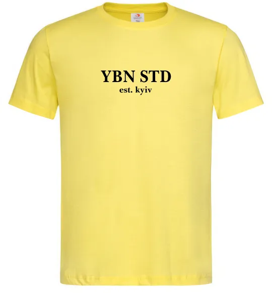 Мужская футболка YBN STD Лимонный фото