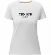 Женская премиум футболка YBN STD Белый фото