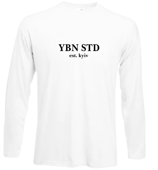 Лонгслив YBN STD Белый фото