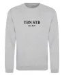 Свитшот YBN STD Серый меланж фото
