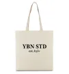 Эко-сумка YBN STD Бежевый фото