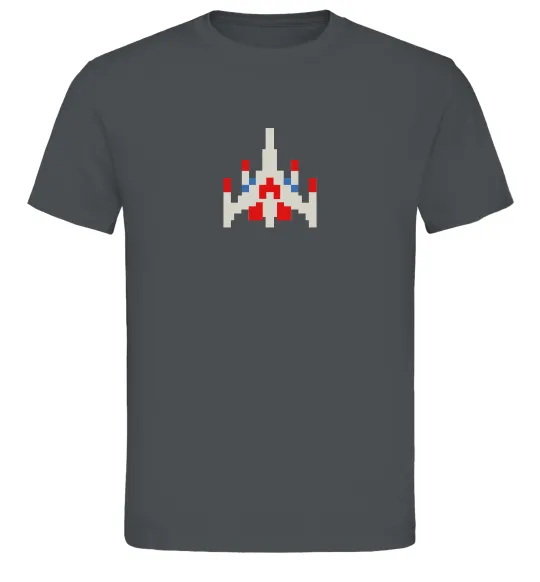 Мужская футболка Space Defender retro Графит фото