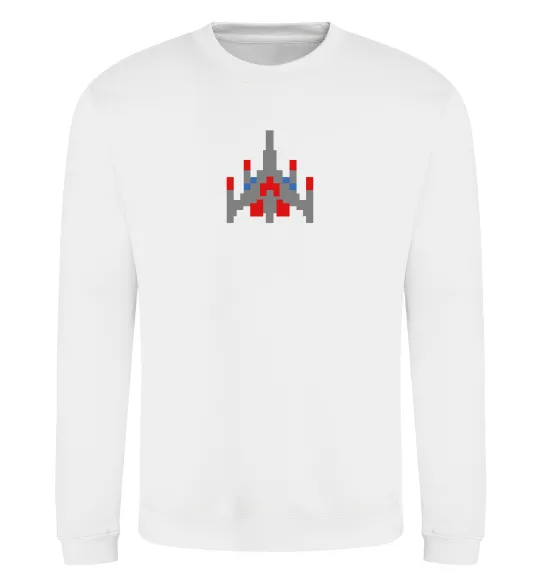 Світшот Space Defender retro Білий фото