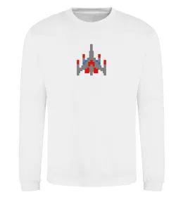 Свитшот Space Defender retro Белый фото