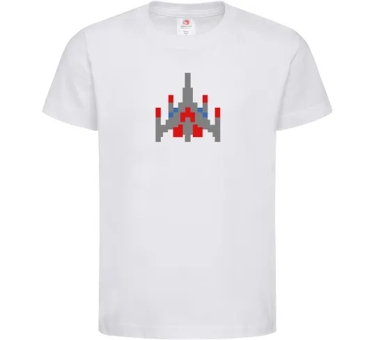 Дитяча футболка Space Defender retro Білий фото