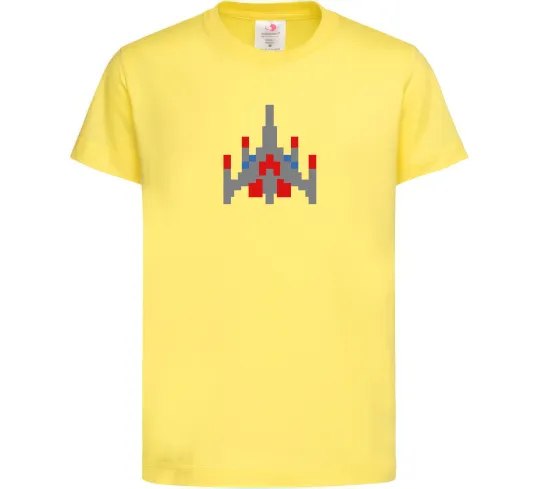 Дитяча футболка Space Defender retro Лимонний фото