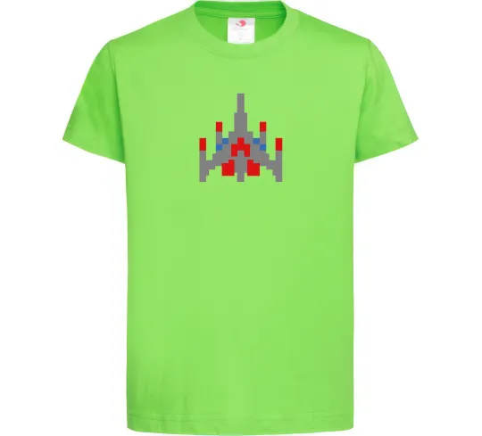 Дитяча футболка Space Defender retro Лаймовий фото