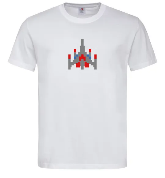 Мужская футболка Space Defender retro Белый фото