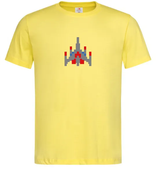 Мужская футболка Space Defender retro Лимонный фото