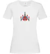 Женская футболка Space Defender retro Белый фото