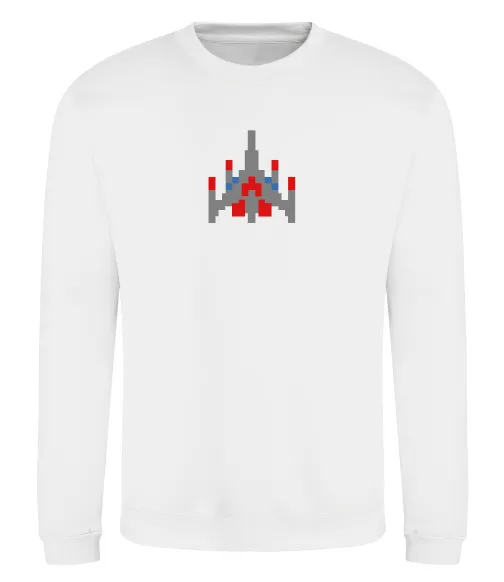 Свитшот Space Defender retro Белый фото
