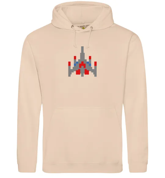 Жіноча толстовка (худі) Space Defender retro Пісочний фото