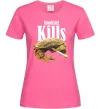 Жіноча футболка Smoking Crab Яскраво-рожевий фото