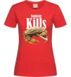 Жіноча футболка Smoking Crab Червоний фото