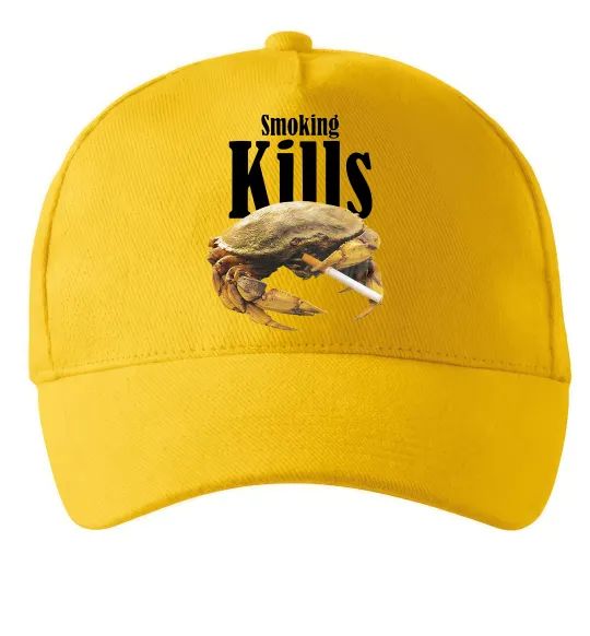 Кепка Smoking Crab Сонячно жовтий фото