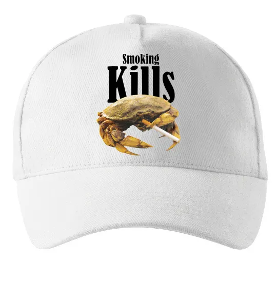 Кепка Smoking Crab Білий фото