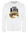 Свитшот Smoking Crab Белый фото