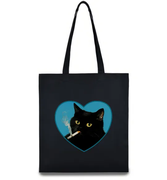 Эко-сумка Bad Kitty Y2K Черный фото