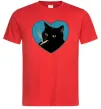 Мужская футболка Bad Kitty Y2K Красный фото