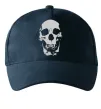 Кепка Old school skull Темно-синий фото
