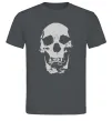 Мужская футболка Old school skull Графит фото