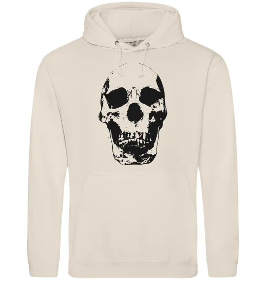 Женская толстовка (худи) Old school skull Таш фото