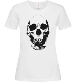 Женская футболка Old school skull