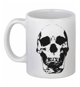 Чашка керамічна Old school skull