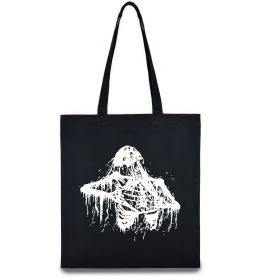 Эко-сумка Скелет розірваний навпіл