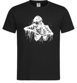 Мужская футболка Скелет розірваний навпіл