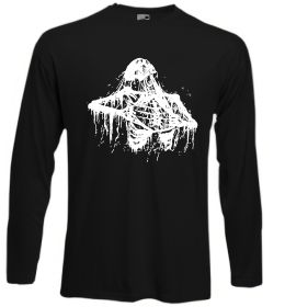 Лонгслів Скелет розірваний навпіл