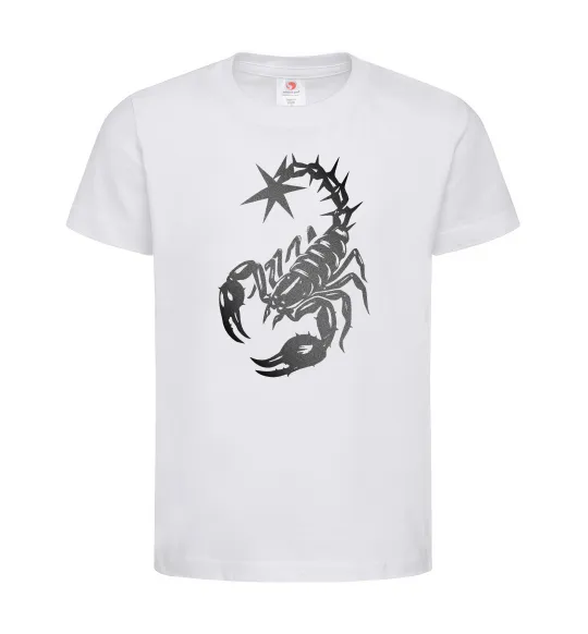 Дитяча футболка Cyber Scorpio Білий фото