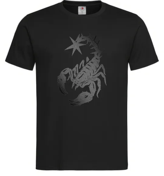 Мужская футболка Cyber Scorpio Черный фото